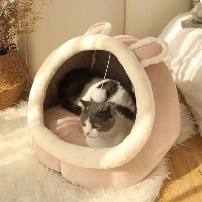 Tent Bed With Cushion Washable Pet Cave-Ziggy Dog Training Collar