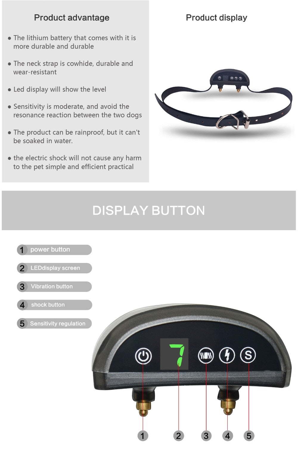 Pet Dog Training Collar-Ziggy Dog Training Collar