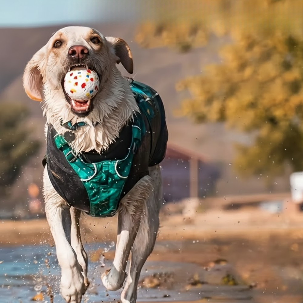 Interactive Textured Dog Ball Toy