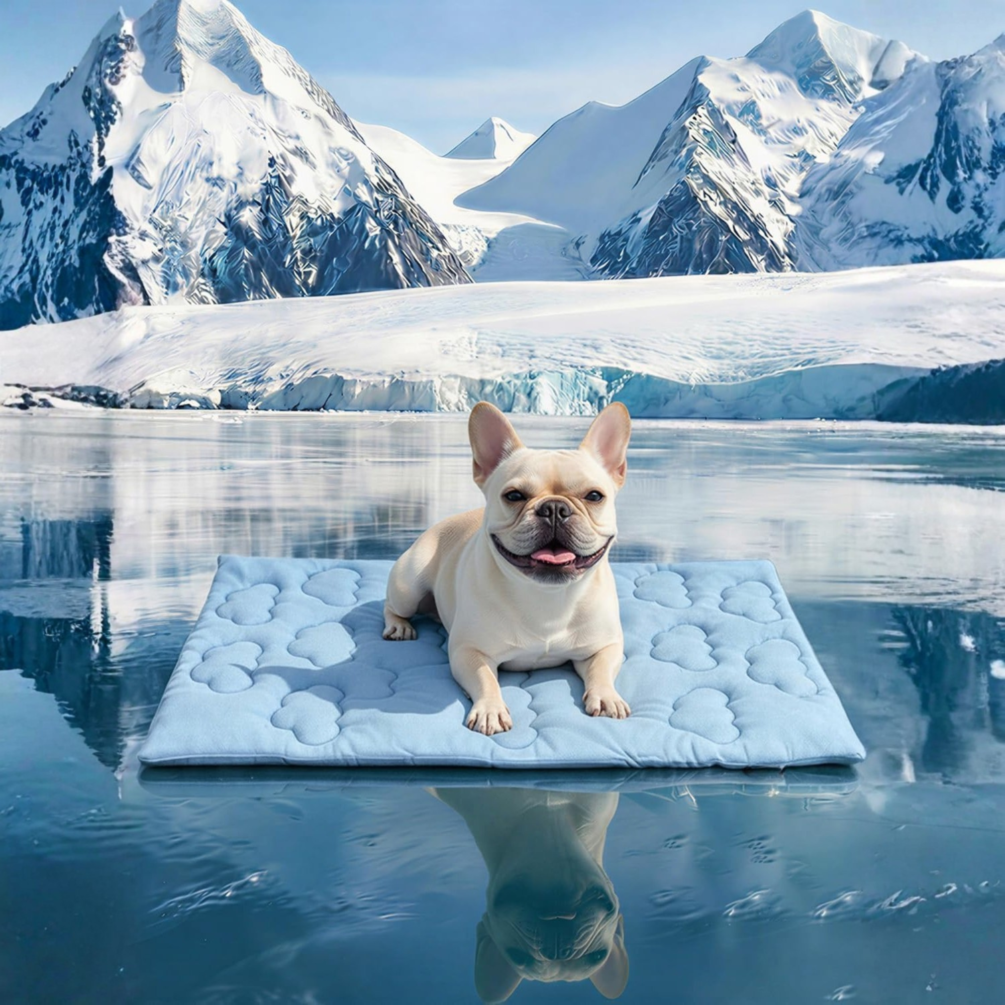 Dual Sided Cooling Dog Mat