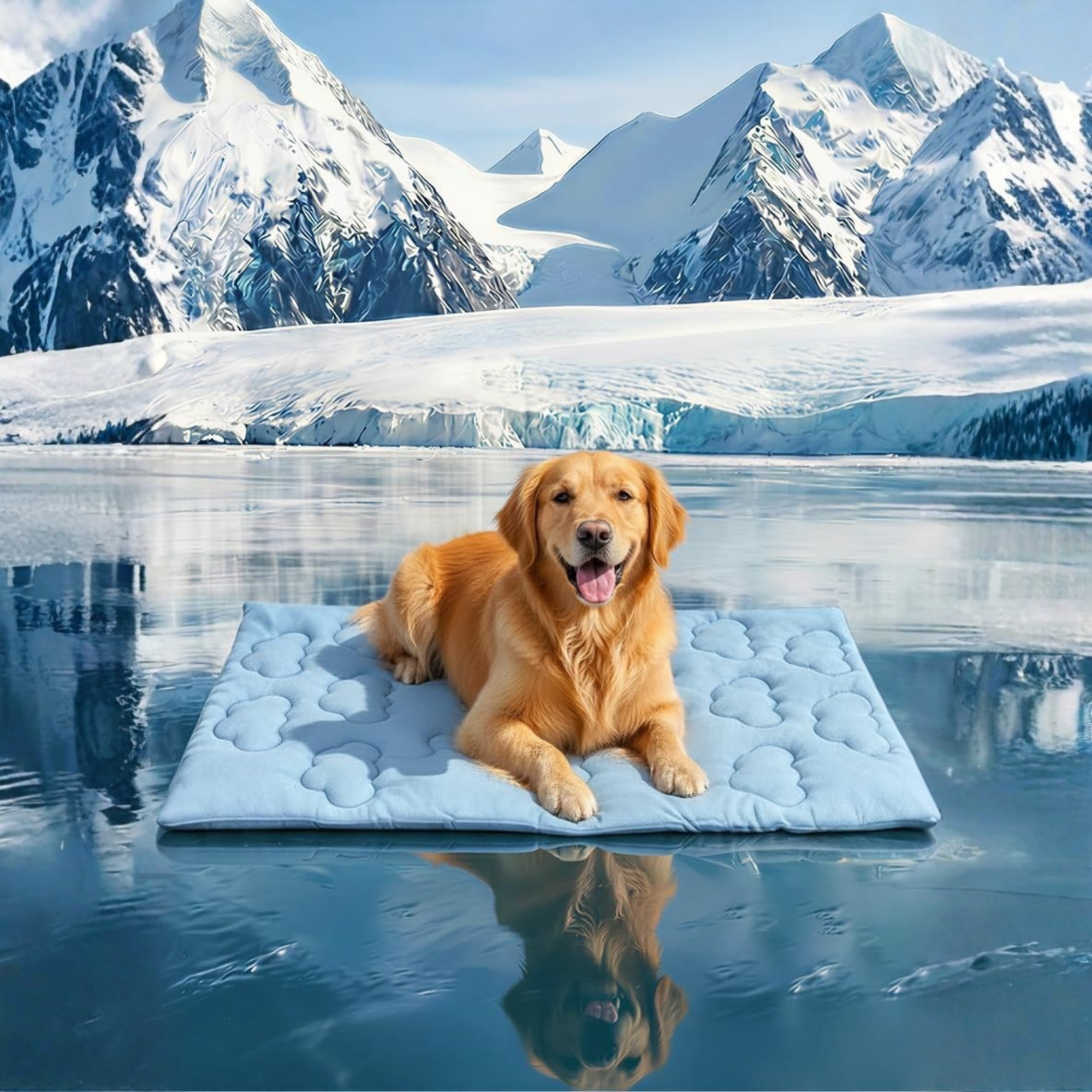 Dual Sided Cooling Dog Mat