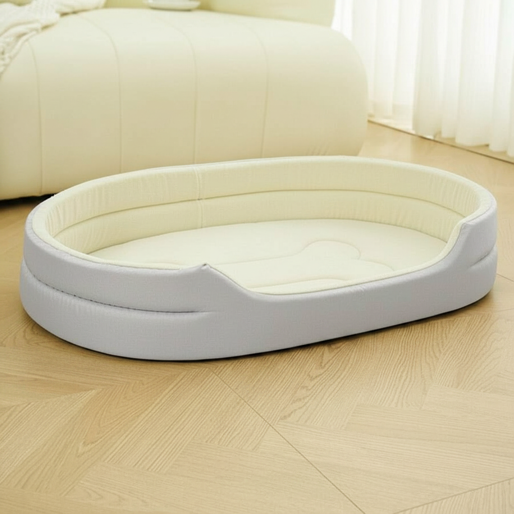 Comfortable Dog Bed Soft Plush Pet Mattress With Non Slip Bottom