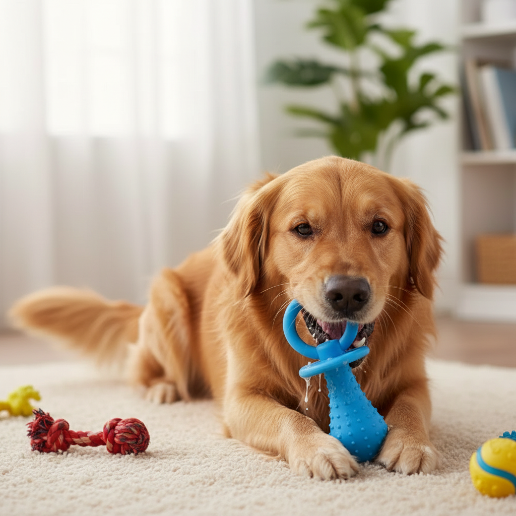 Pet Pacifier Style Chew Toy