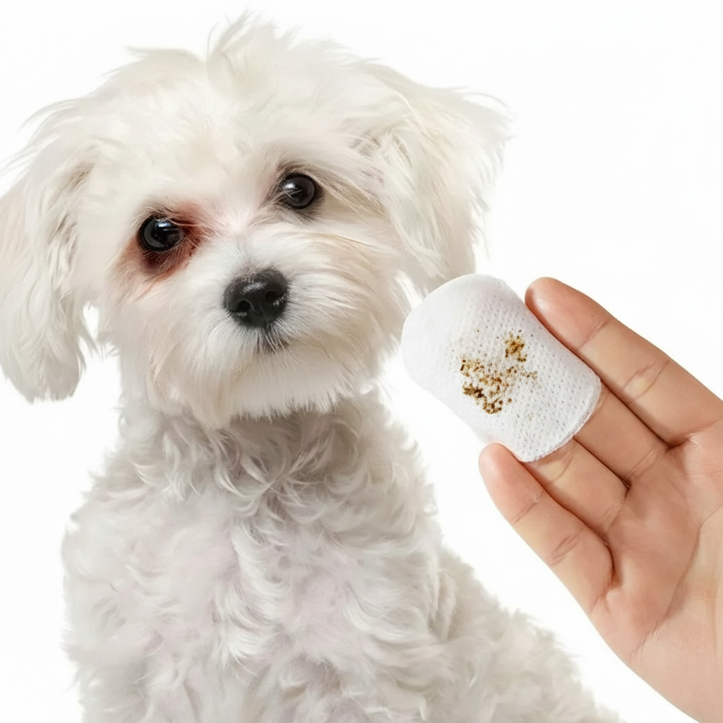 Gentle Pet Tear Stain Cleaning Wipes For Daily Use 