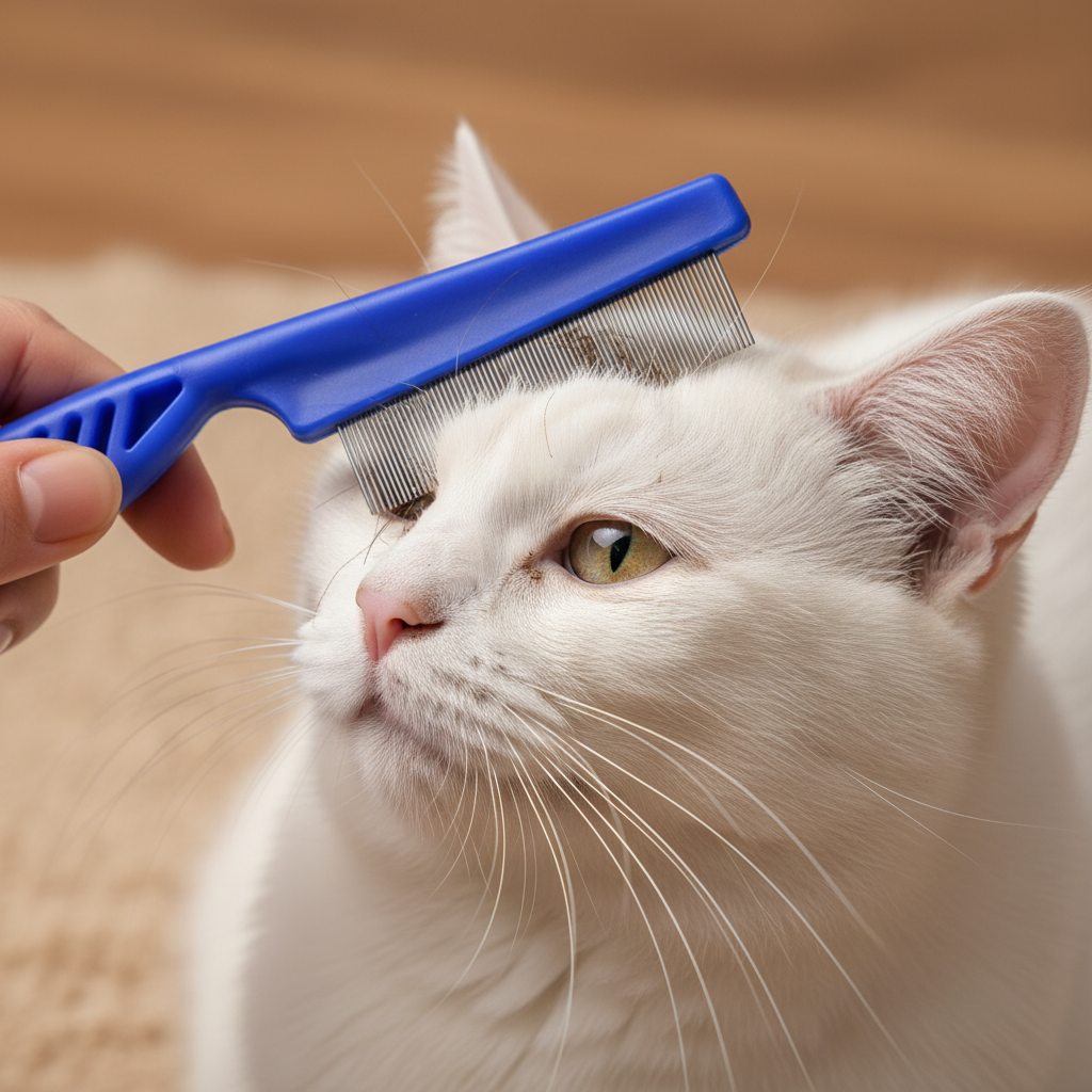 Stainless Steel Pet Hair And Tear Stain Remover Brush For Dogs And Cats