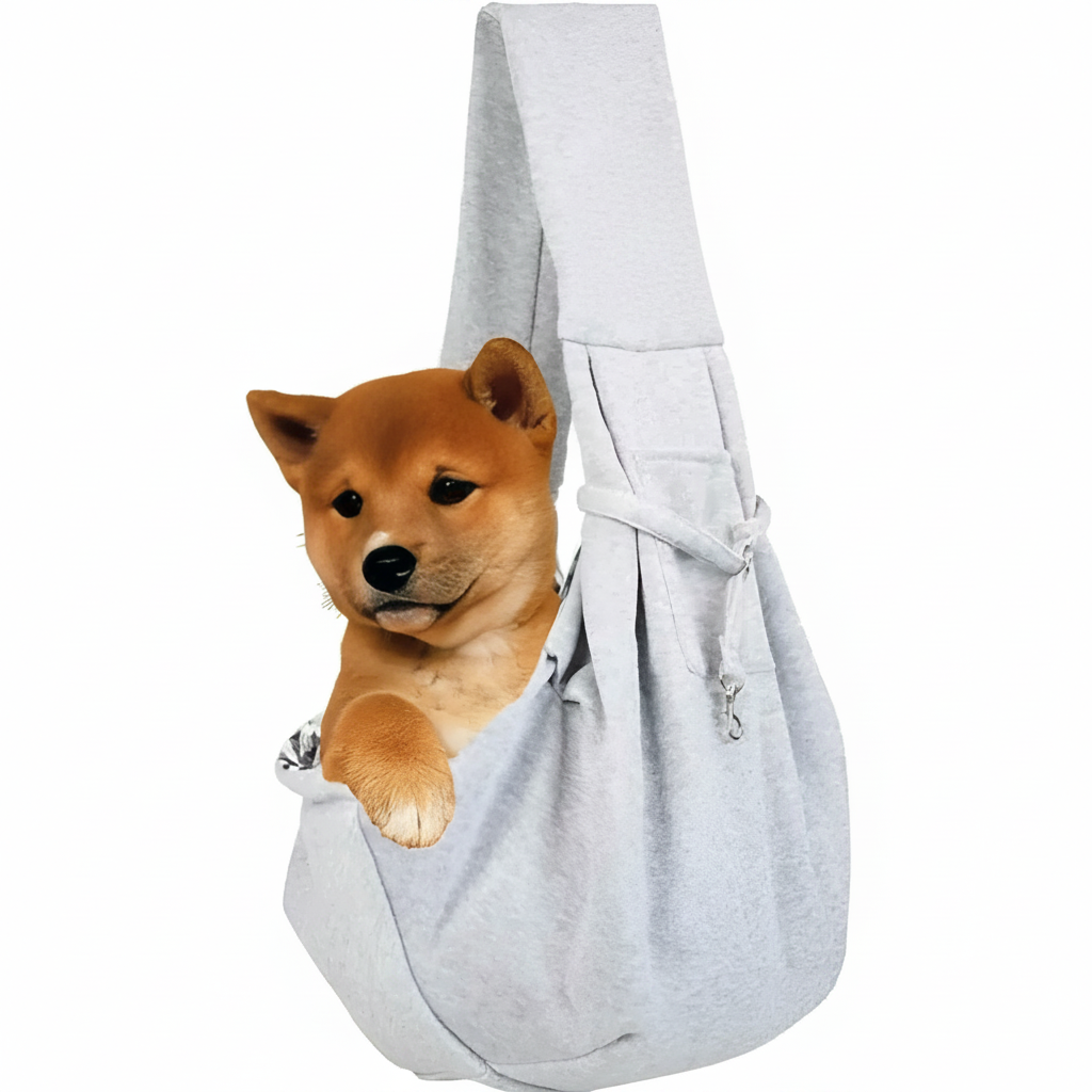 Portable Crossbody Pet Carrier Bag For Cats And Dogs Travel Tote Design