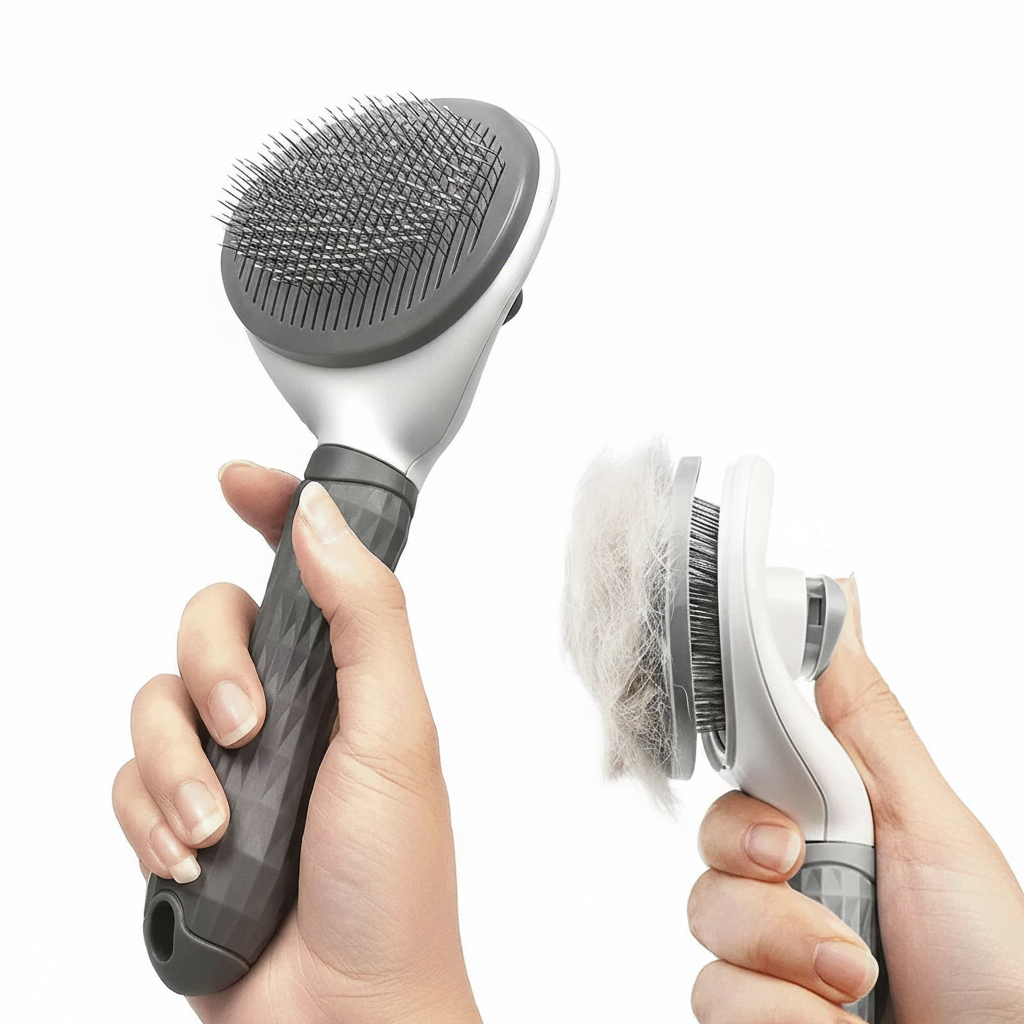 Automatic Cleaning Brush