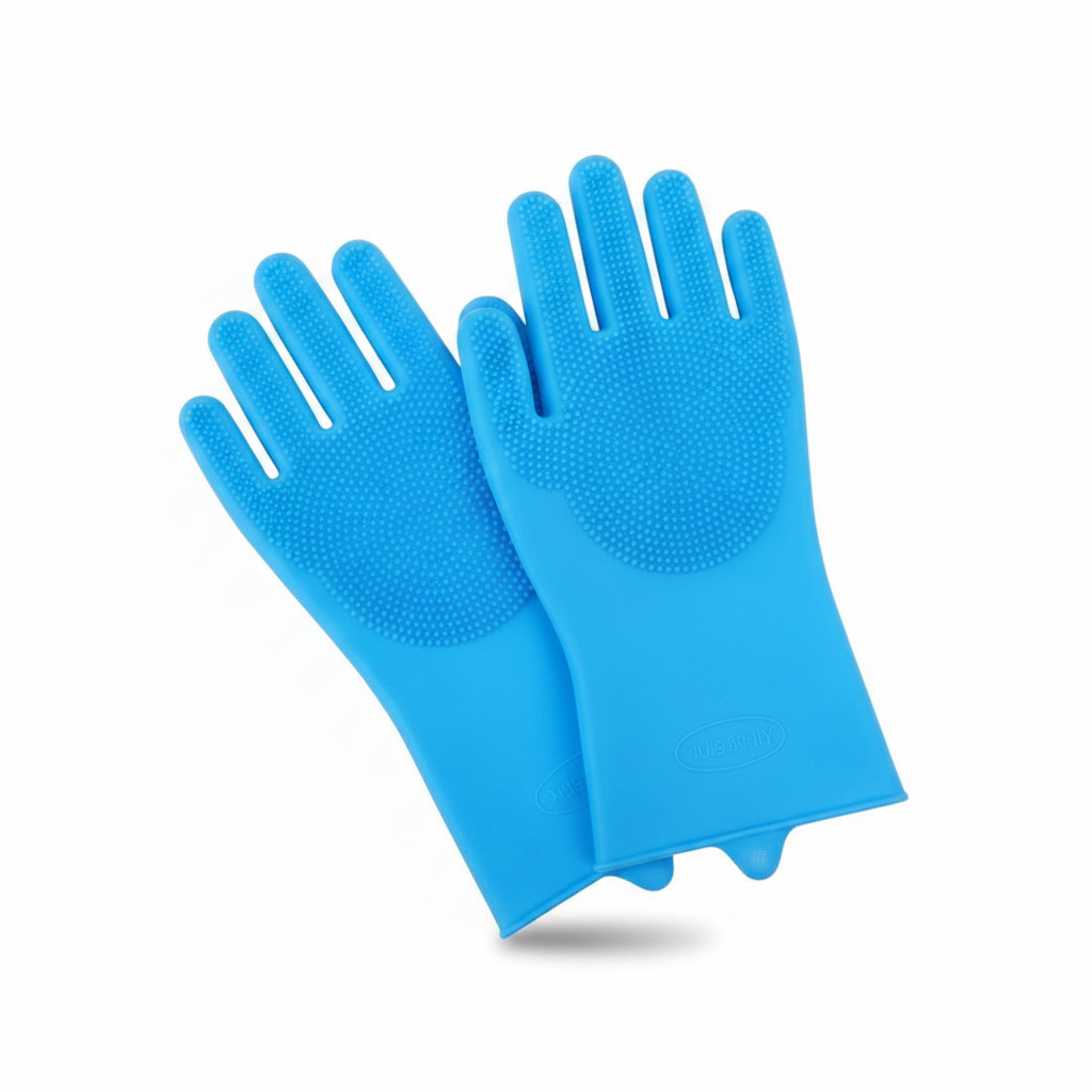 Silicone Pet Grooming Glove For Dog Cat Bath And Hair Removal
