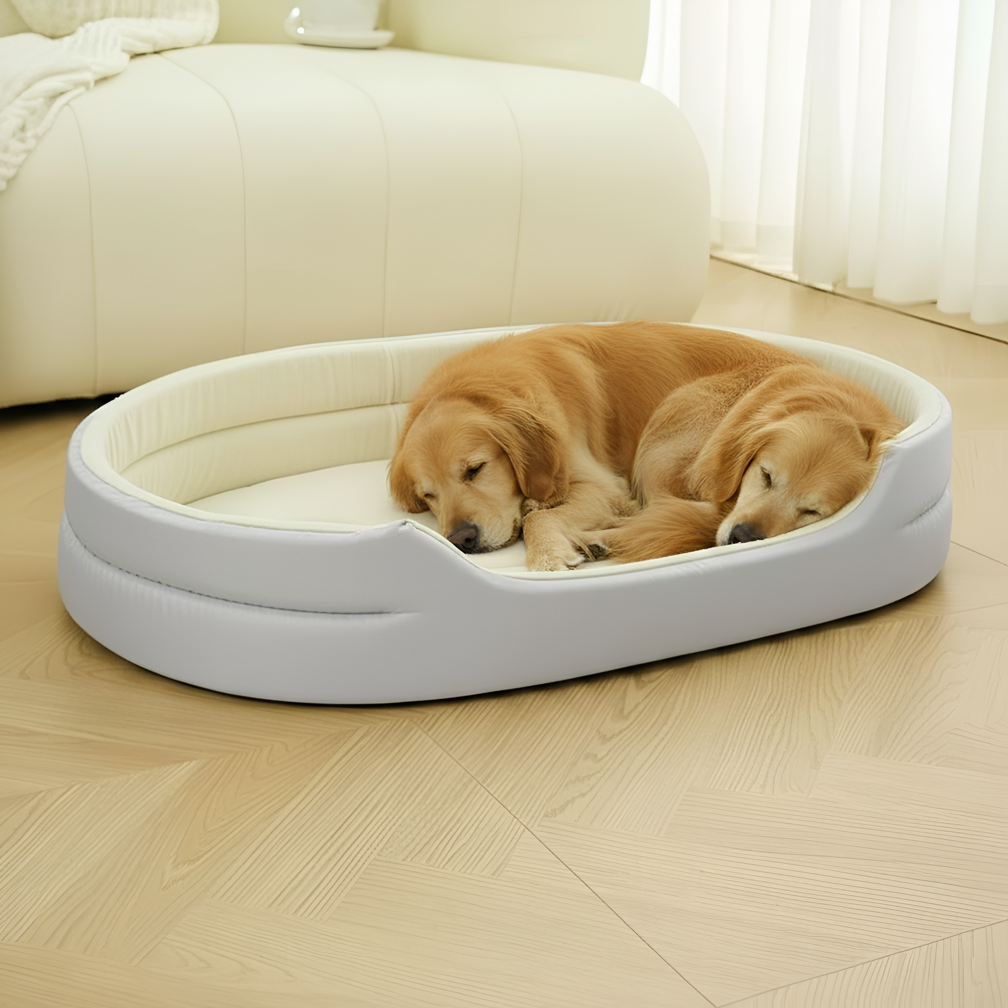 Comfortable Dog Bed Soft Plush Pet Mattress With Non Slip Bottom