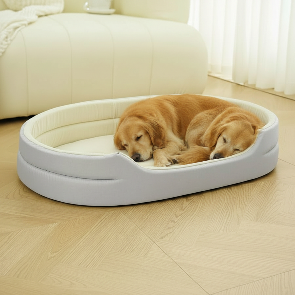 Comfortable Dog Bed Soft Plush Pet Mattress With Non Slip Bottom