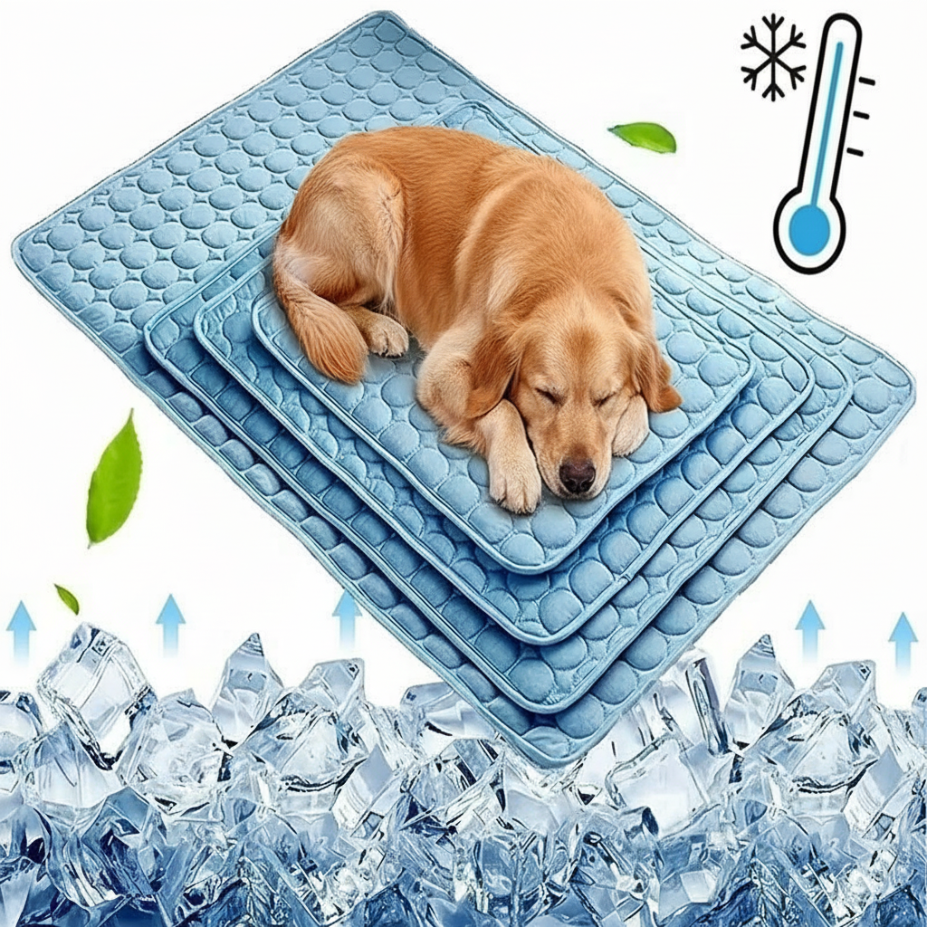 Cooling Mat With Ventilation Holes For Pets