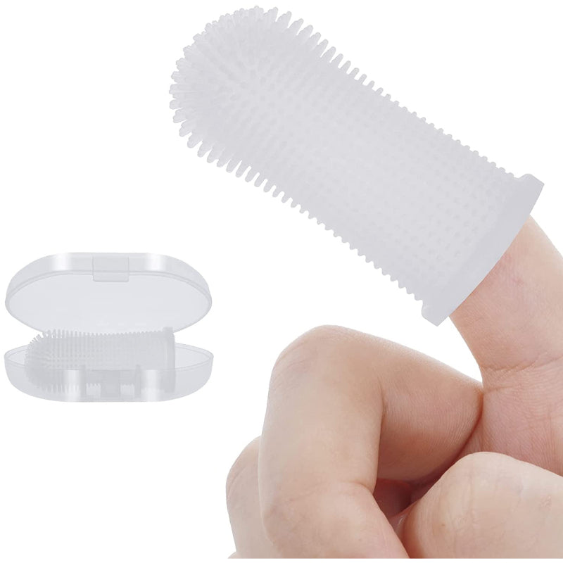 Super Soft Silicon Finger Toothbrush For Pets-Ziggy Dog Training Collar
