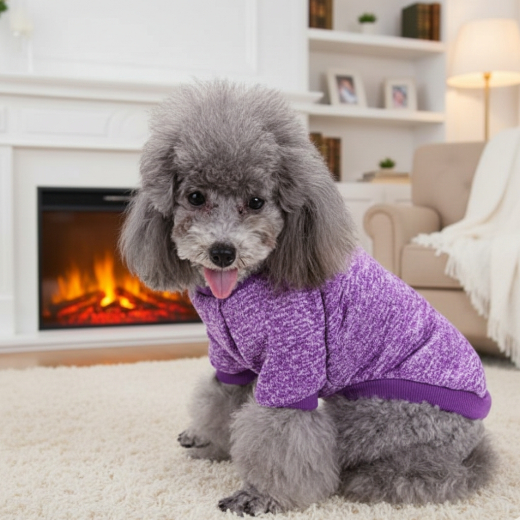 Winter Pet Sweater Outfit