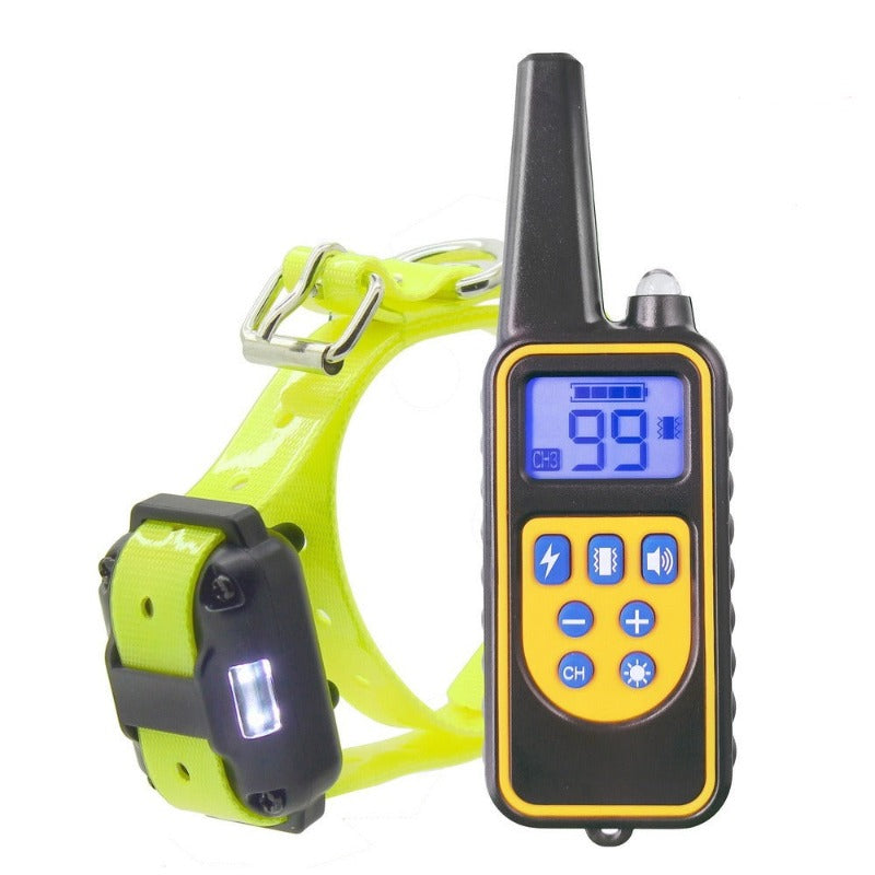 Rechargeable Waterproof Electric Dog Training Collar With LCD Display-Ziggy Dog Training Collar