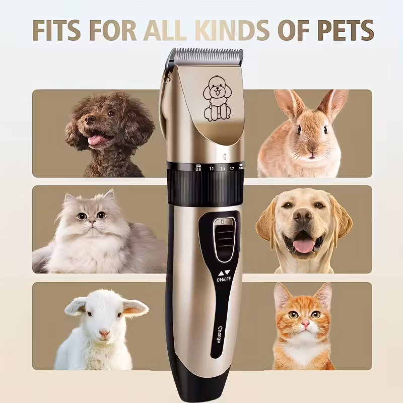 rechargeable grooming kit for trimming hair of different lengths 4