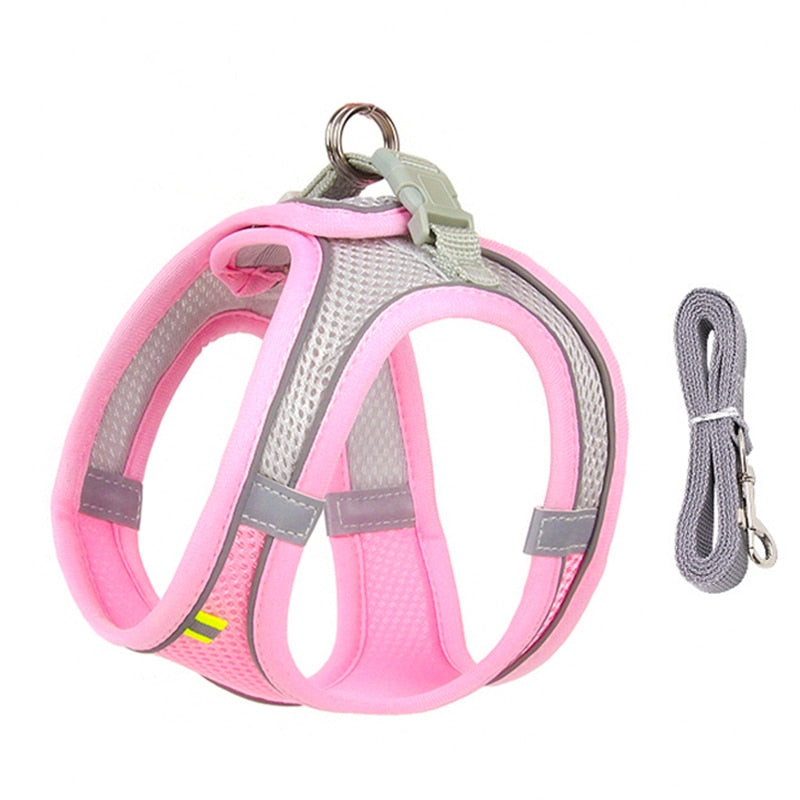 Adjustable Dog Harness Leash Set-Ziggy Dog Training Collar