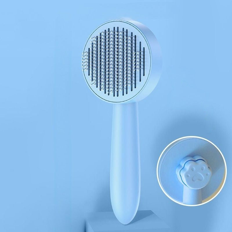 Pet Cat Cleaning Hair Remover Slicker Brush-Ziggy Dog Training Collar