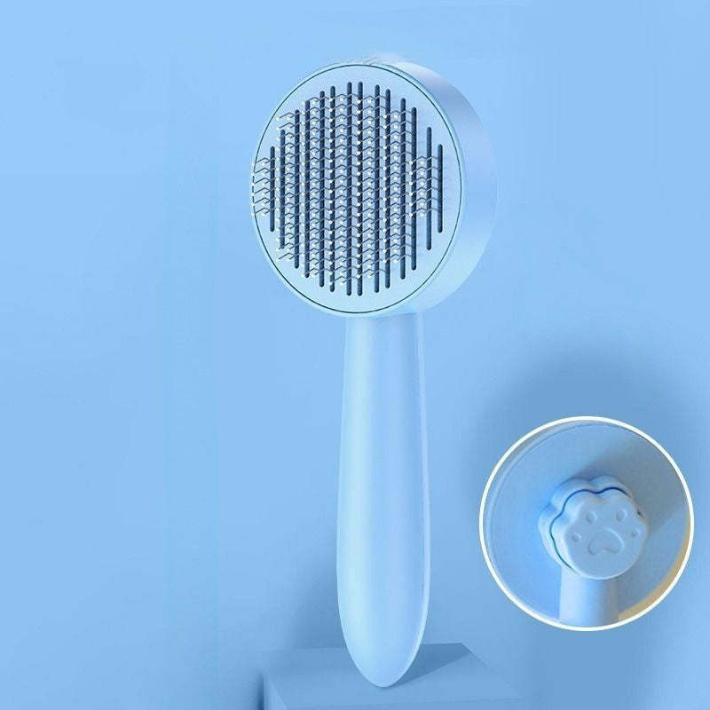 Pet Cat Cleaning Hair Remover Slicker Brush-Ziggy Dog Training Collar