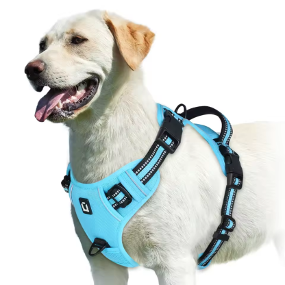 Reflective No Pull Dog Harness With Handle For Easy Walking