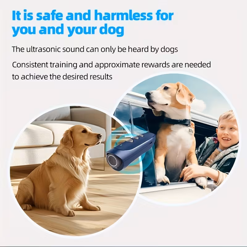 automatic   technology anti barking device anti barking dog trainer device pet dog supplies 2