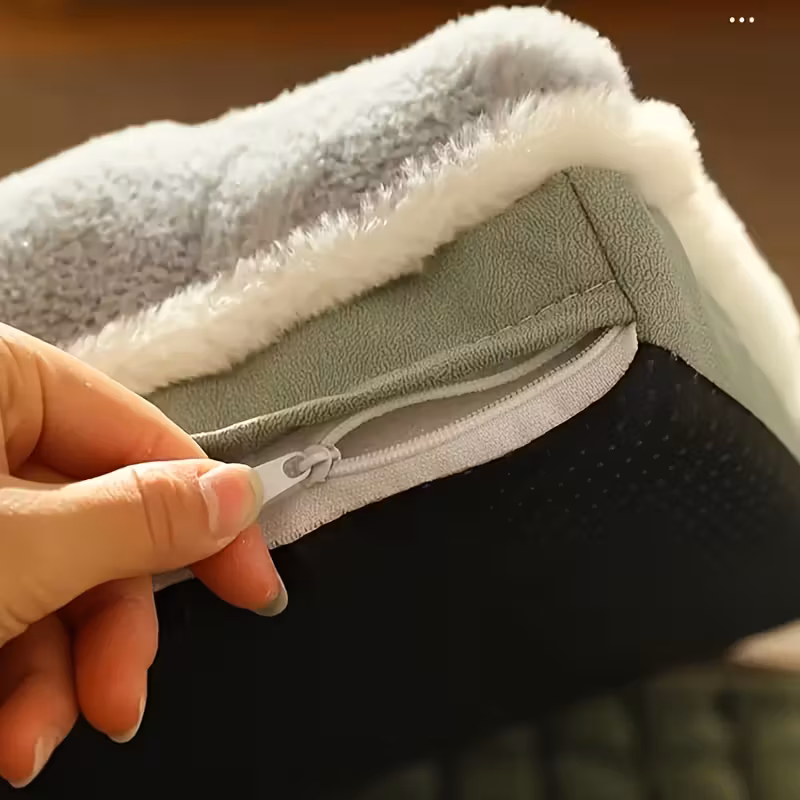 1 mat universal kennel sleeping nest with winter removable and washable floor mat dog sleeping mat pet soft spine protection dog bed 7