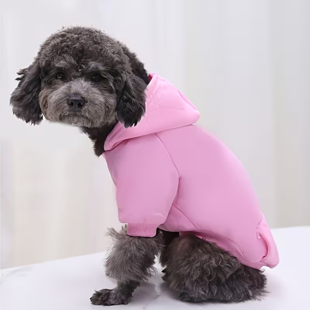 Soft Pullover Dog Sweater With Thick Knit Fabric For Winters