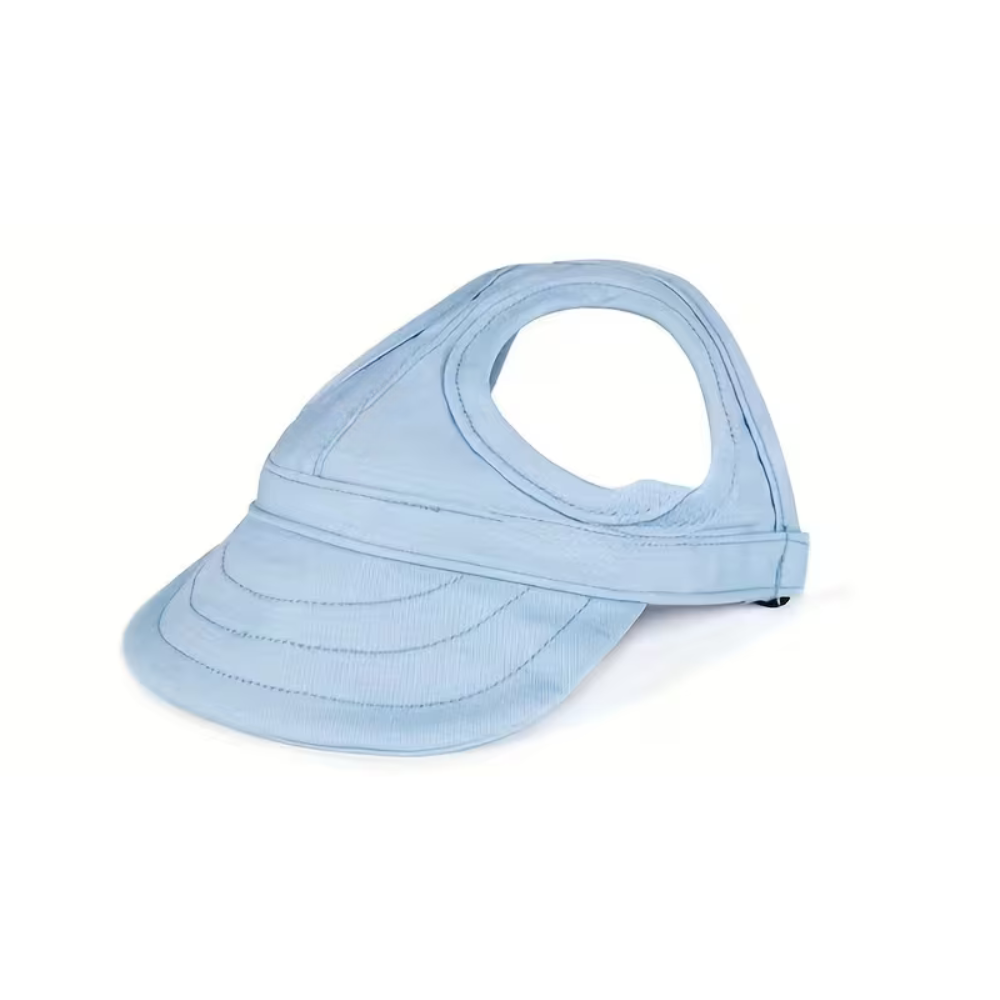 Adjustable Dog Baseball Cap With Headgear