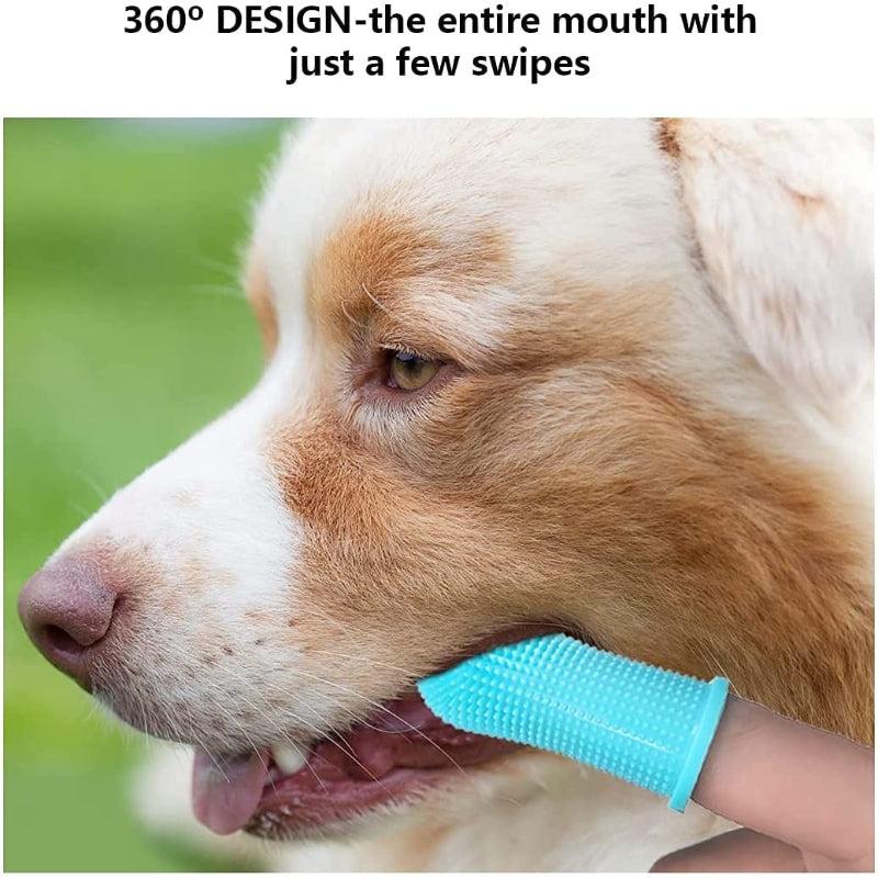 Super Soft Silicon Finger Toothbrush For Pets-Ziggy Dog Training Collar