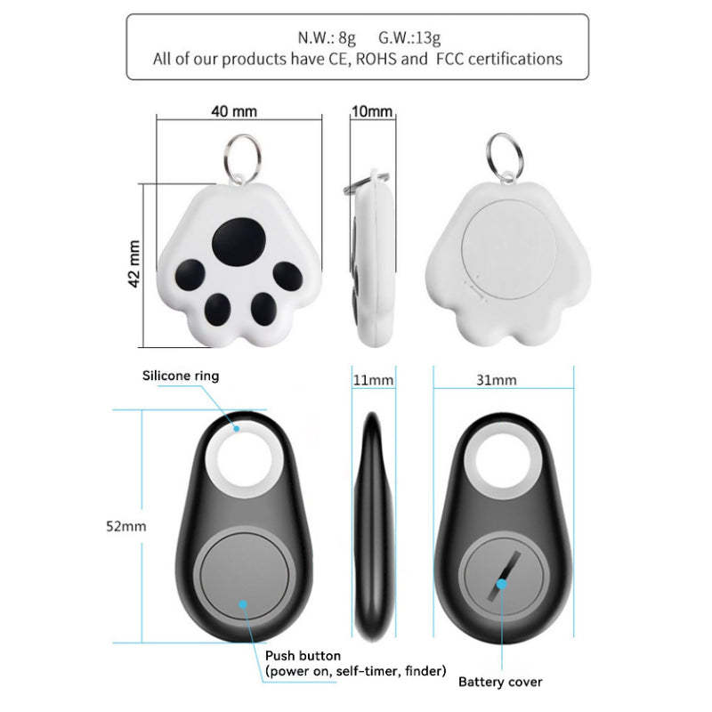 Cat Dog Anti-Lost GPS Tracking Tag Locator Accessories-Ziggy Dog Training Collar