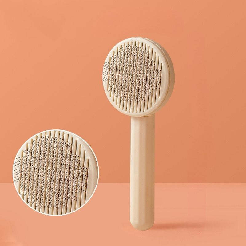 Pet Cat Cleaning Hair Remover Slicker Brush-Ziggy Dog Training Collar