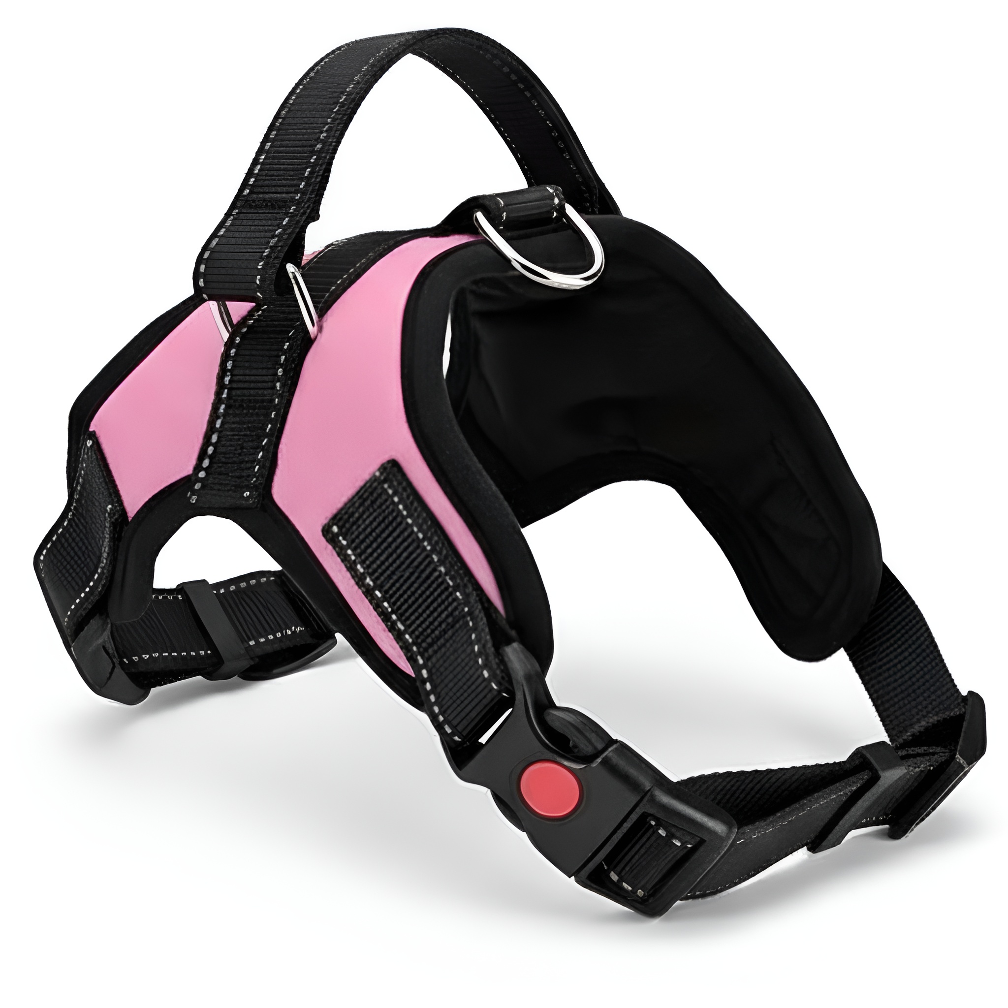 Doglee No Pull Reflective Adjustable Dog Harness With Handle