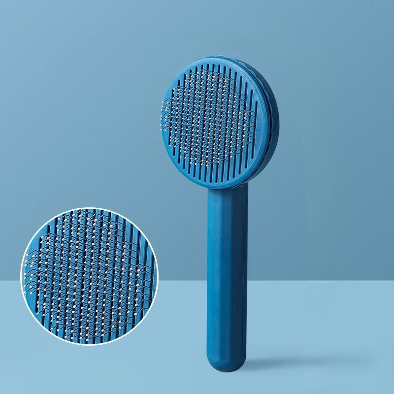 Pet Cat Cleaning Hair Remover Slicker Brush-Ziggy Dog Training Collar