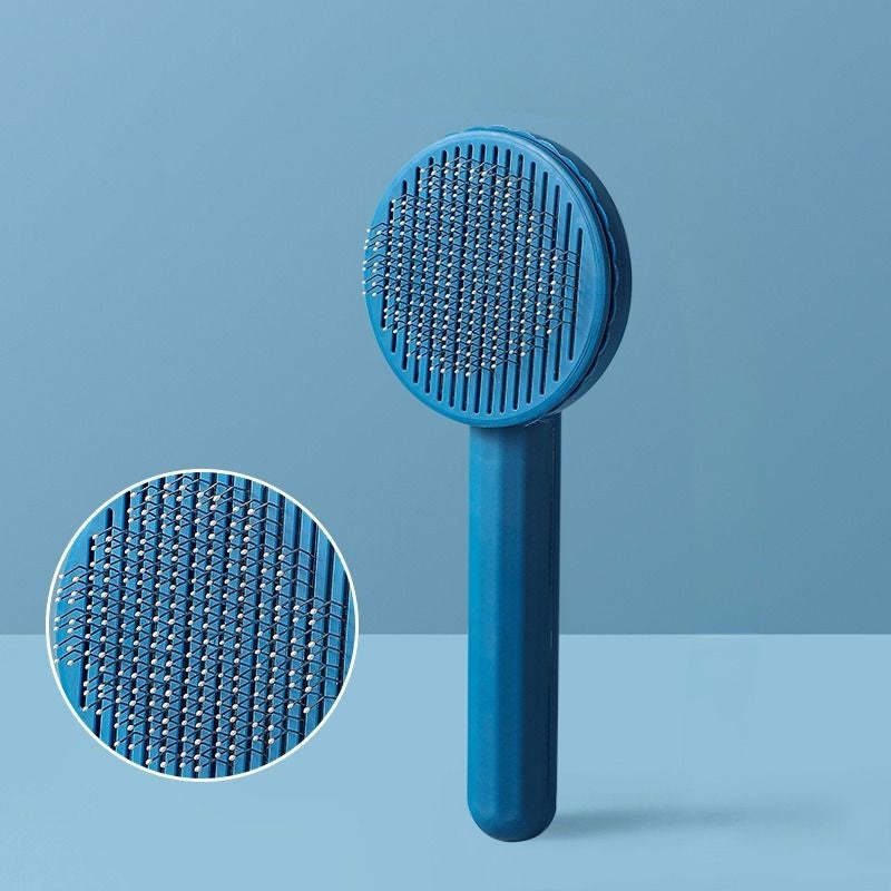 Pet Cat Cleaning Hair Remover Slicker Brush-Ziggy Dog Training Collar