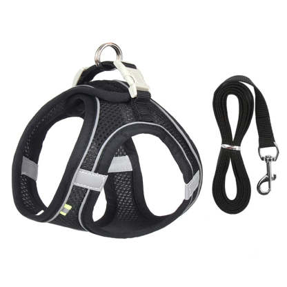 Adjustable Dog Harness Leash Set-Ziggy Dog Training Collar