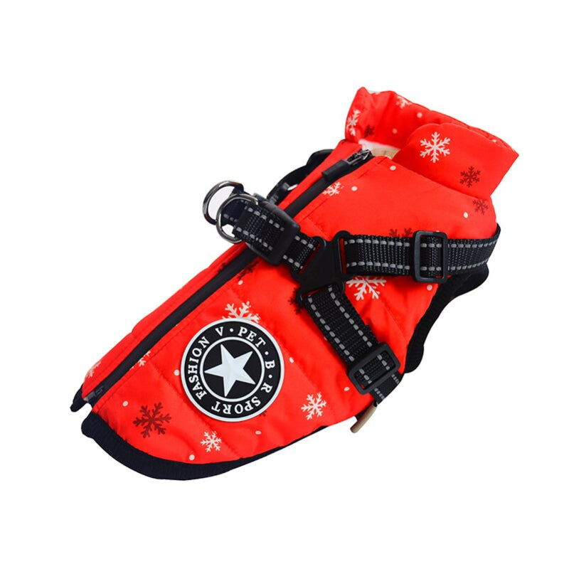 Dog Winter Clothing Fleece Waterproof Jacket-Ziggy Dog Training Collar