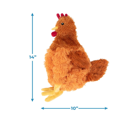 Crinkle Chicken Plush Dog Toy For Interactive Play-Ziggy Dog Training Collar