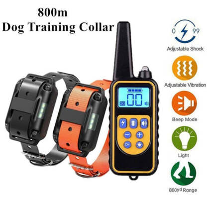 800m Electric Remote Control Waterproof Pet Training Collar-Ziggy Dog Training Collar