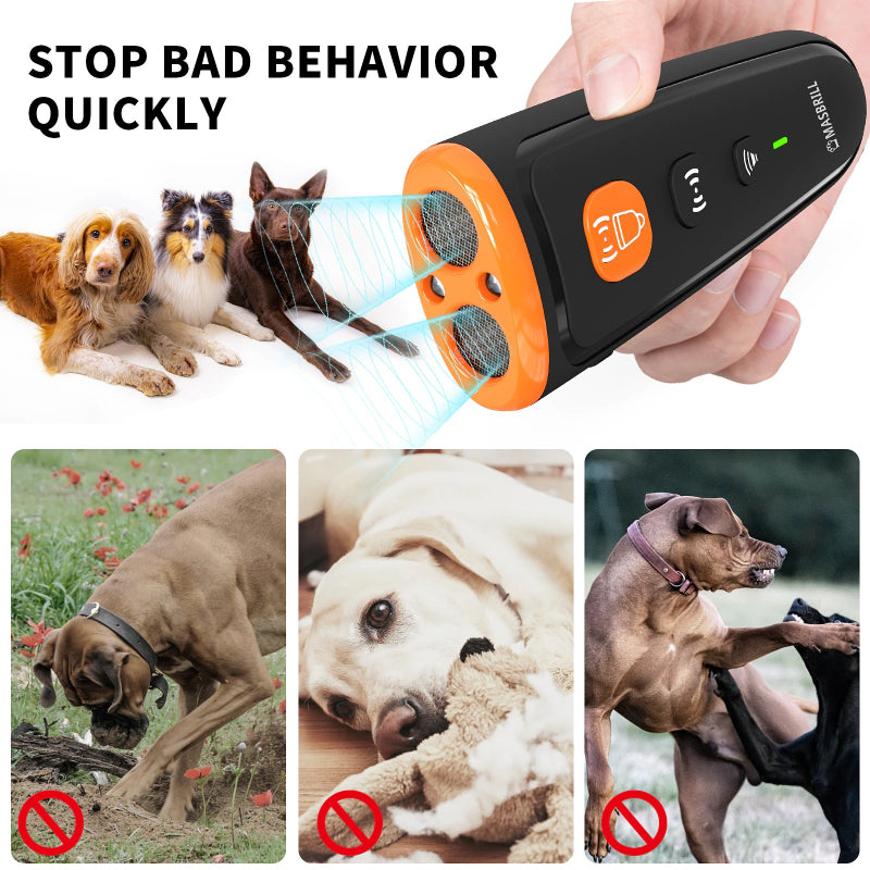 Rechargeable Anti Barking Ultrasonic Training Device-Ziggy Dog Training Collar