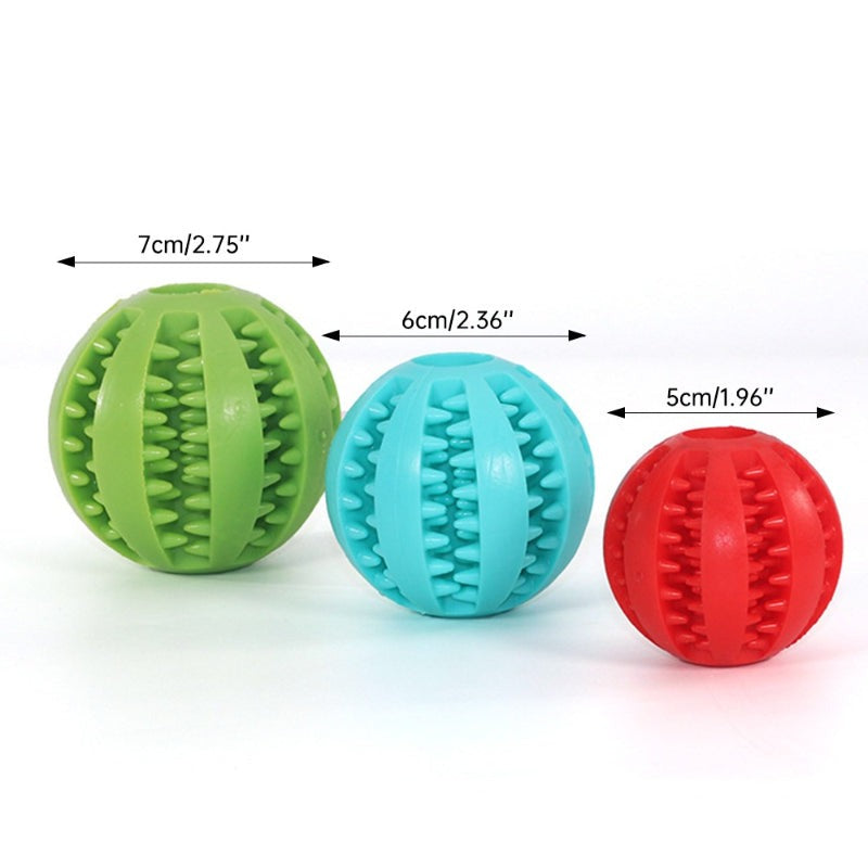 Pet Dog Tooth Cleaning Indestructible Ball-Ziggy Dog Training Collar