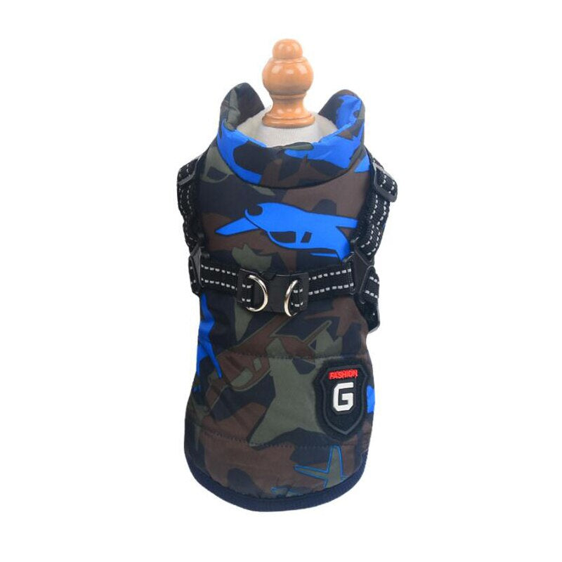 Dog Winter Clothing Fleece Waterproof Jacket-Ziggy Dog Training Collar