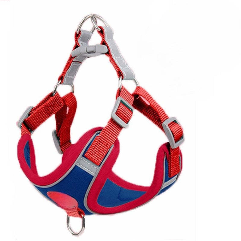 No Pull Breathable Reflective Dog Harness With Leash-Ziggy Dog Training Collar