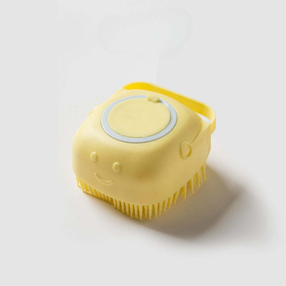 Massage Dispenser Grooming Shower Brush-Ziggy Dog Training Collar