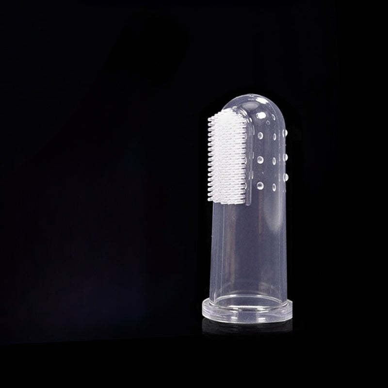 Pet Silicone Finger Cots Toothbrush-Ziggy Dog Training Collar