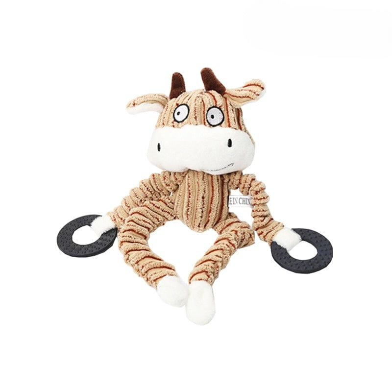 Corduroy Chew Toy For Dogs-Ziggy Dog Training Collar