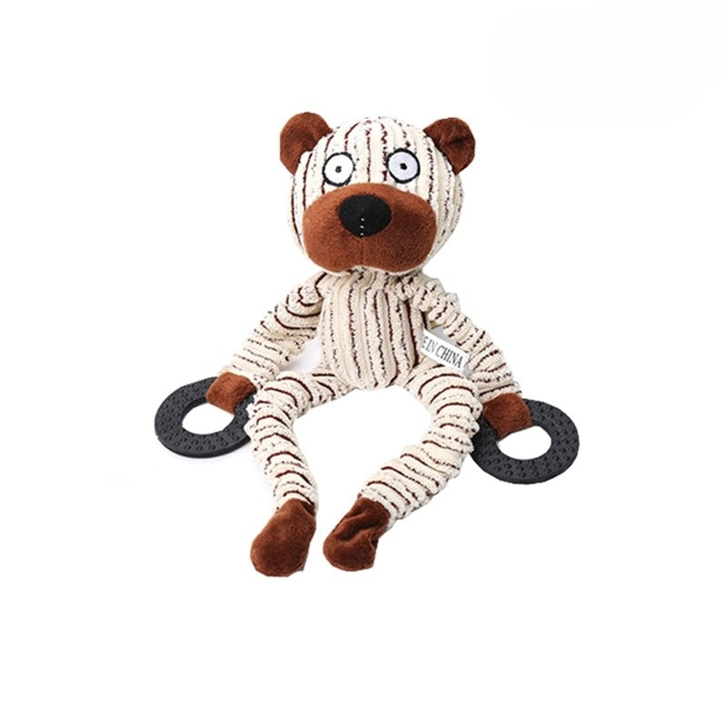 Corduroy Chew Toy For Dogs-Ziggy Dog Training Collar