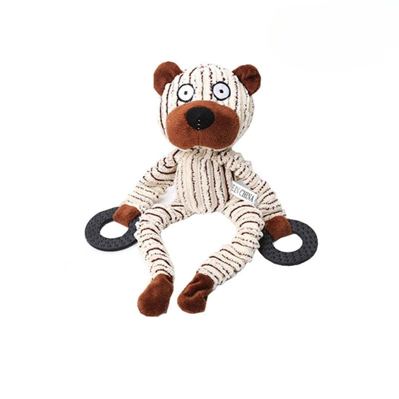 Corduroy Chew Toy For Dogs-Ziggy Dog Training Collar