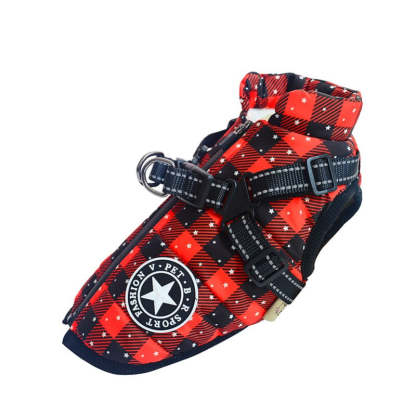 Dog Winter Clothing Fleece Waterproof Jacket-Ziggy Dog Training Collar