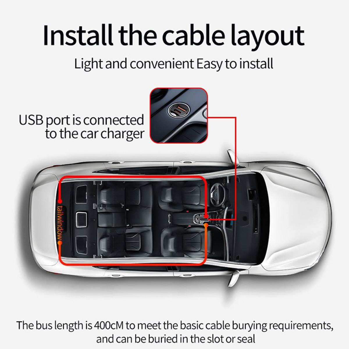 evil Eyes LED Light for Car Windshield &ndash; USB Plug & Play Demon Eye Signal Light with 11 Modes, Adjustable Brightness, Perfect for SUVs, Trucks, Pickups & RVs (Easy Install, No Wiring)