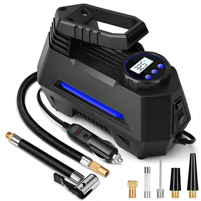 Digital Tire Inflator with LED Light