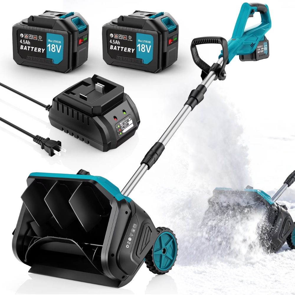 Cordless Electric Snow Shovel Blower Kit
